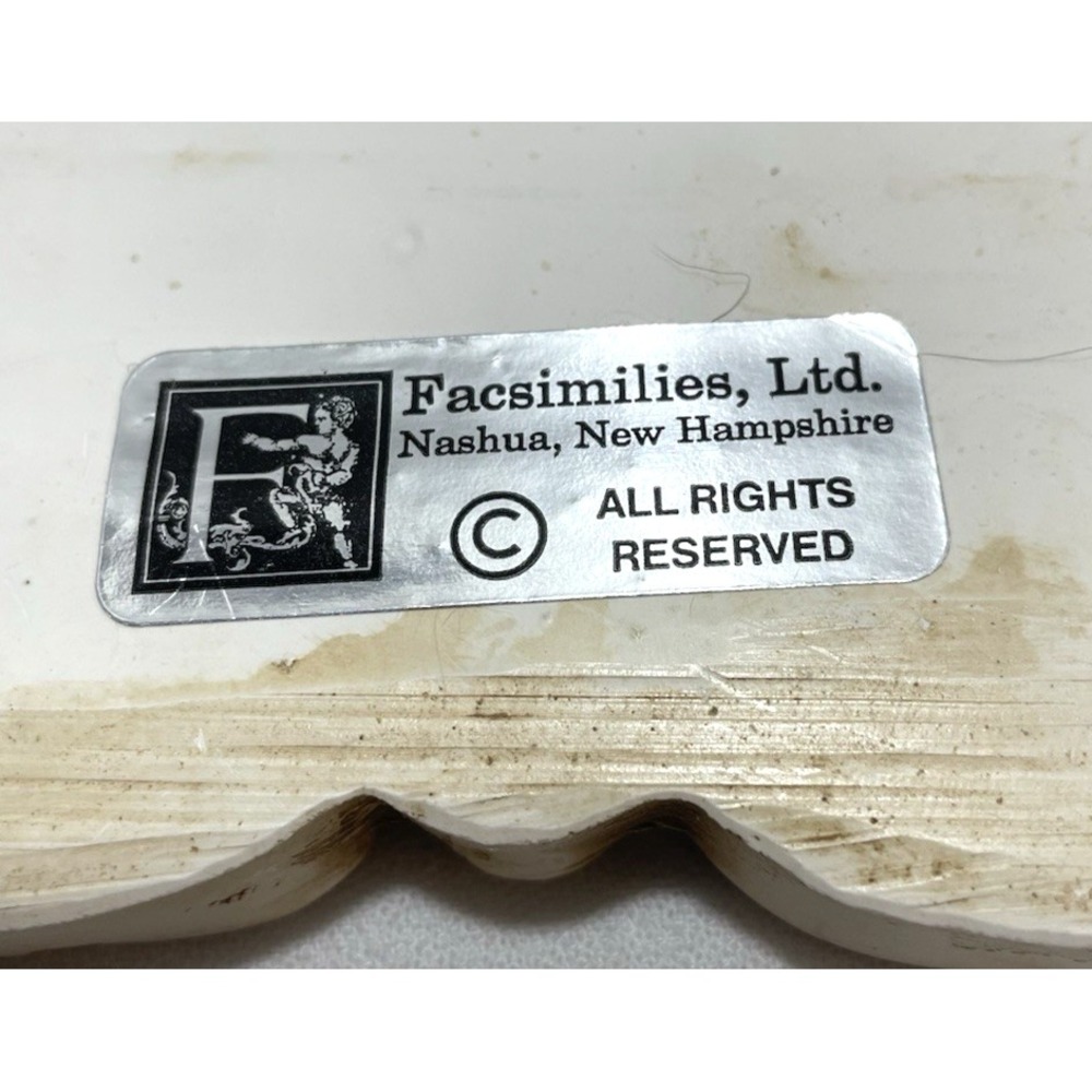 Facsimilies Ltd Mirror Ornate Frame Ivory Tan 8x6 Baroque Rococo Neutral - Picture 4 of 4